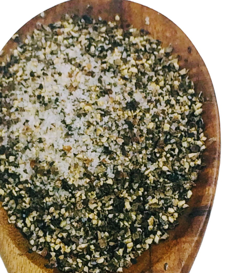 Black Pepper Cracked & Sea Salt Mix