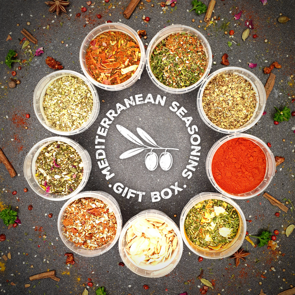 Mediterranean Spices Gift Box | Spice Hamper Gift Set