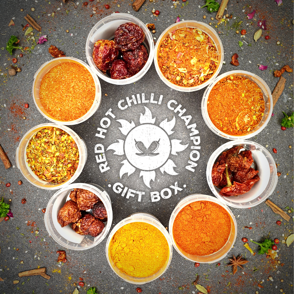 Red Hot Chilli Champion Gift Box | Spice Hamper Gift Set