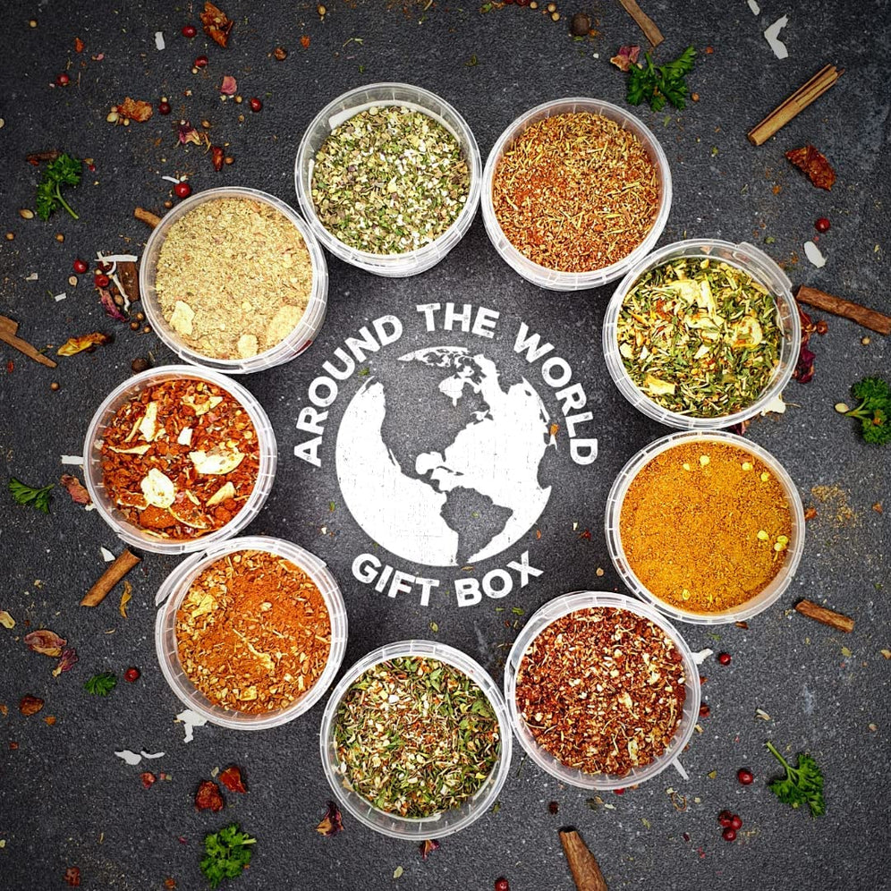 Around the World Gift Box | Spice Hamper Gift Set