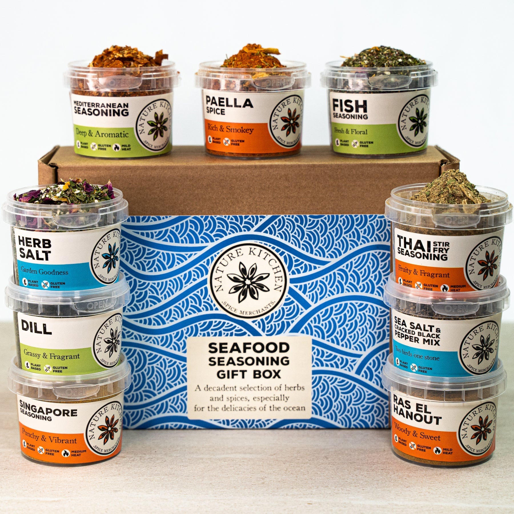 Spice & Dipity Seafood Seasoning Selection gift box