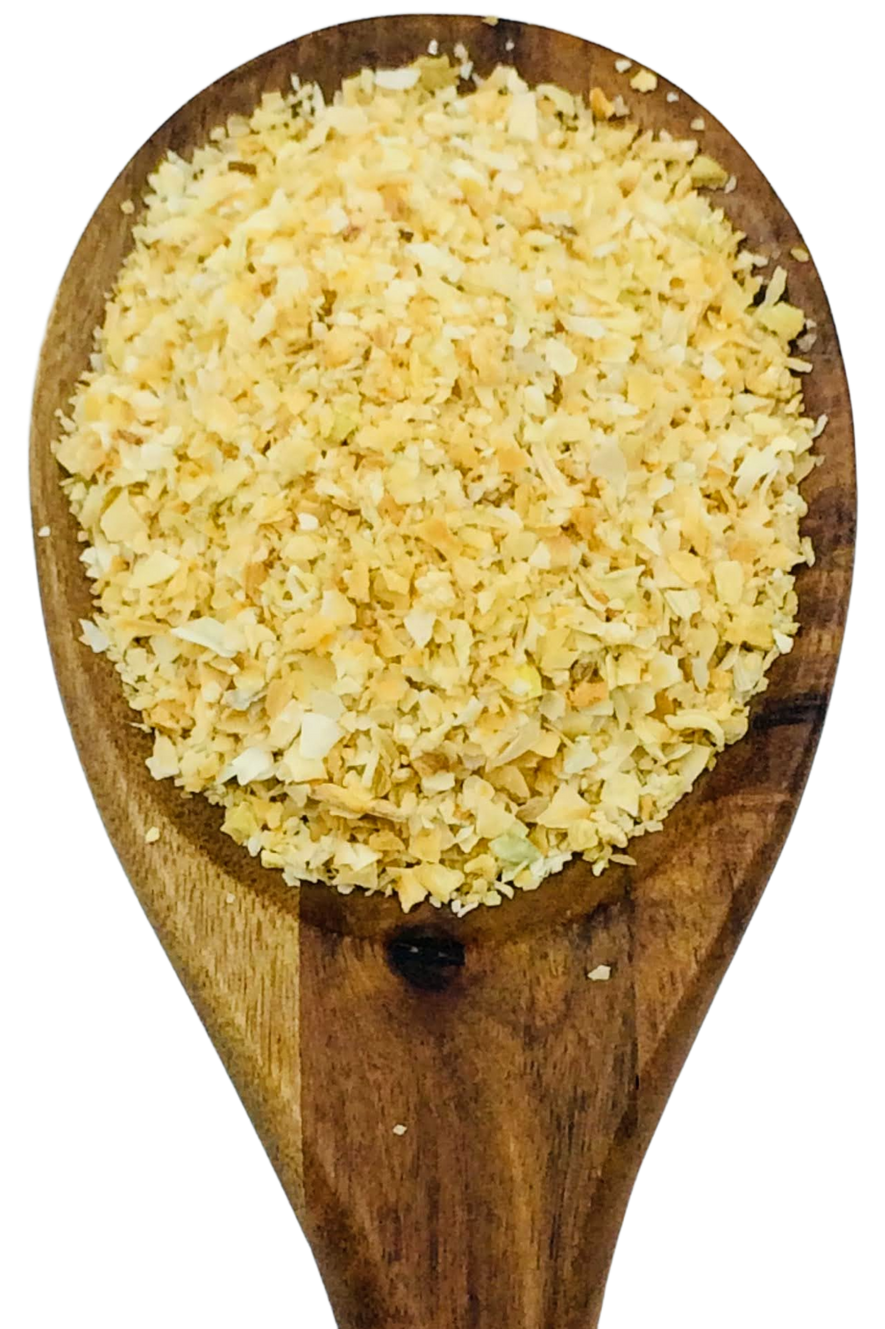 Onion Granules from Spice & Dipity, a premium seasoning and spice product for flavour-packed home cooking.