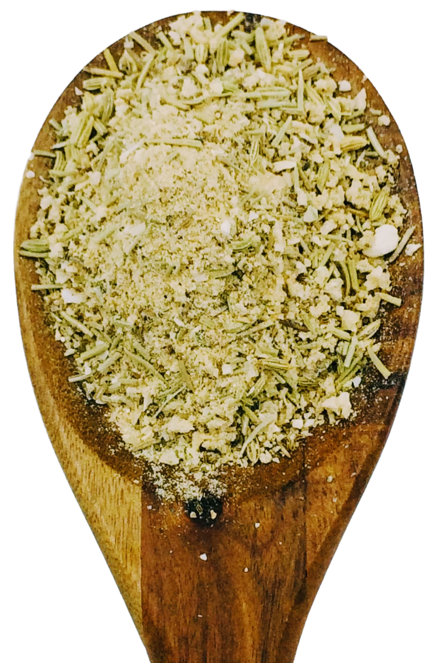 Roasty Roots Seasoning from Spice & Dipity, a premium seasoning and spice product for flavour-packed home cooking.
