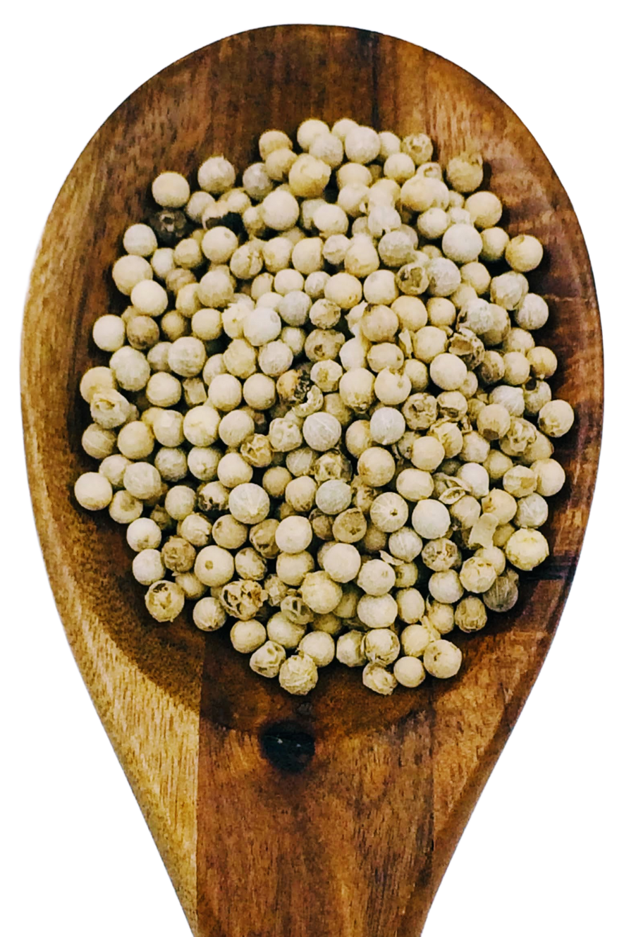 White Peppercorn Whole from Spice & Dipity, a premium seasoning and spice product for flavour-packed home cooking.